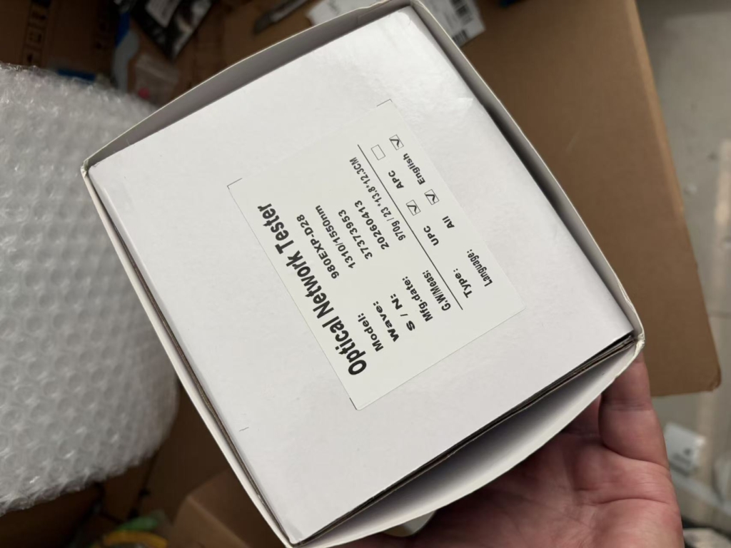 980EXP-D28 OTDR 광 네트워크 테스터