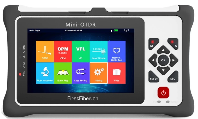 FirstFiber 980EXT 미니 OTDR 광섬유 테스터