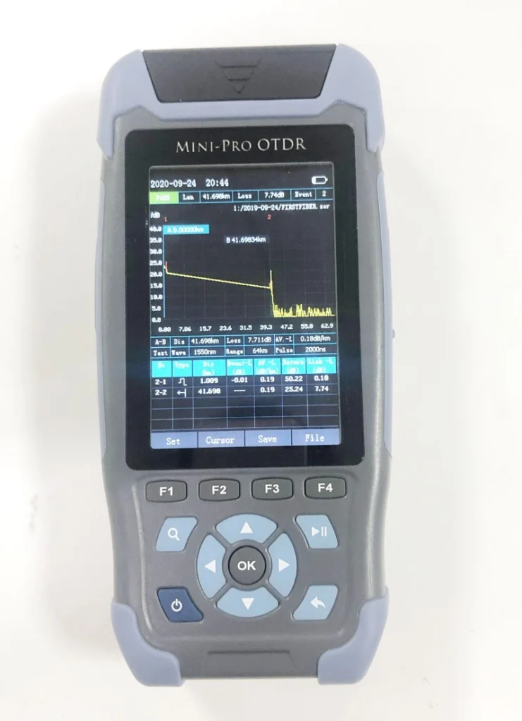 FF-980REV 미니 OTDR 광섬유 측정기