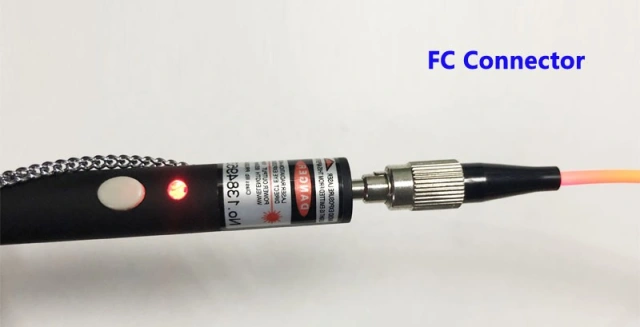 FF-VFL-A 광섬유 육안 결함 탐지기 FC 커넥터