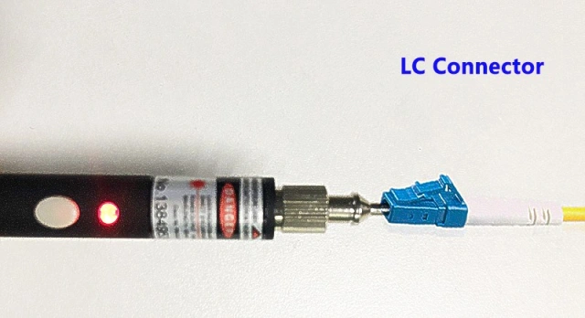 FF-VFL-A 광섬유 시각 장애 탐지기 LC 커넥터