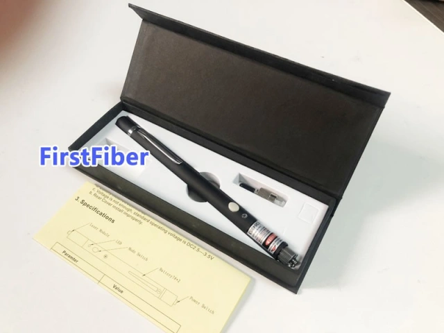 FirstFiber 광섬유 시각 장애 위치 측정기