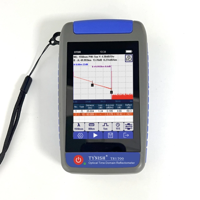 TYNISH TN1700 광 시간 영역 반사 측정기