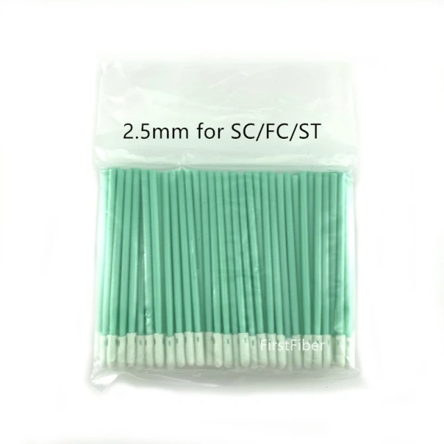 2.5mm SC FC ST 광섬유 청소 스틱