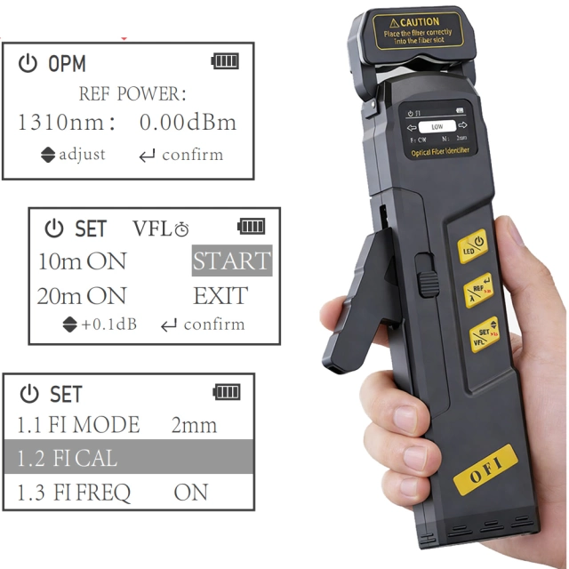 FF-3306K 광섬유 식별기 VFL OPM