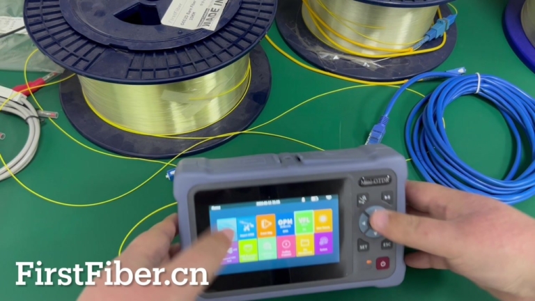 FirstFiber Technologies 980MAS OTDR Demonstration