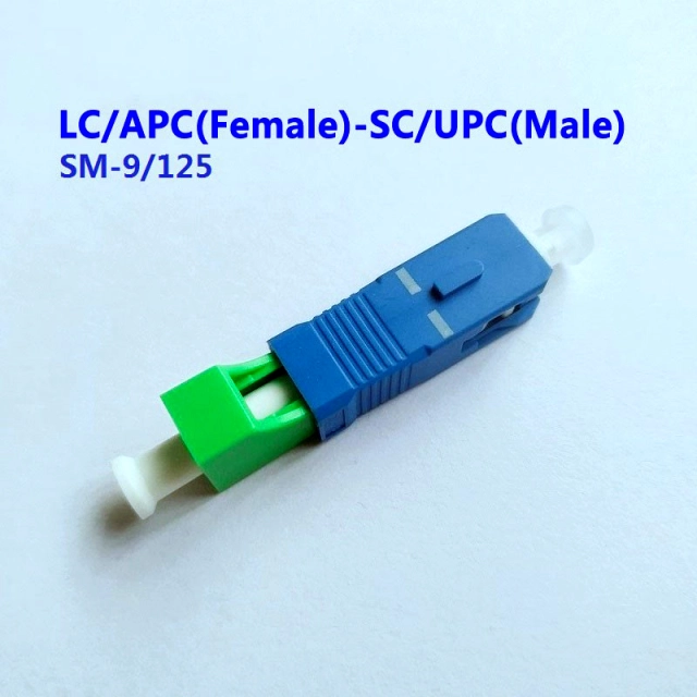 LC/APC SC/UPC 단일 모드 광 어댑터