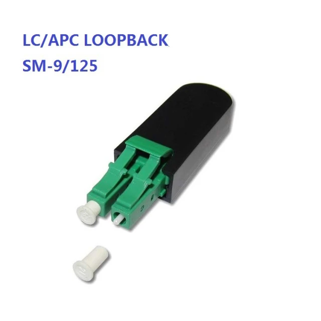 LC/APC 싱글모드 9/125 광섬유 루프백 모듈