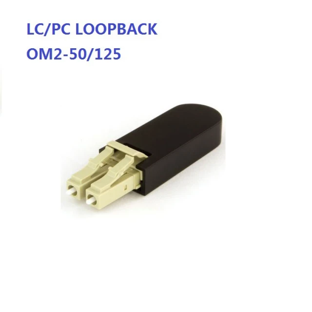 LC/PC OM2 50/125 멀티모드 광섬유 루프백 모듈
