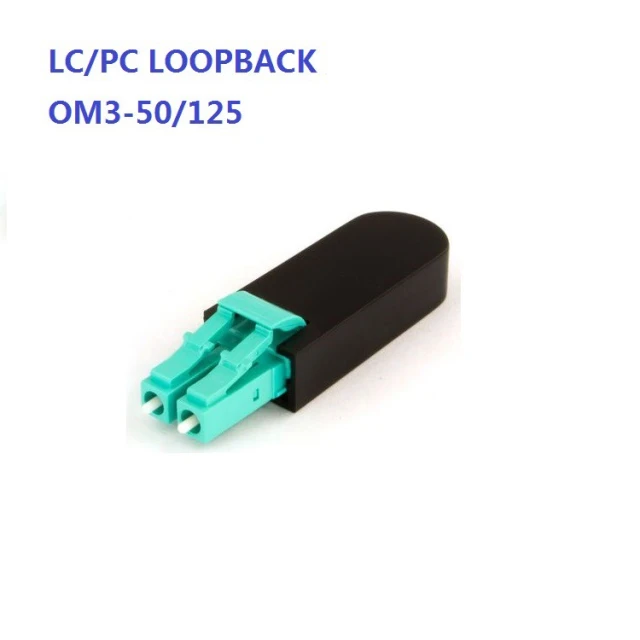 LC/PC OM3 멀티모드 광섬유 루프백 모듈