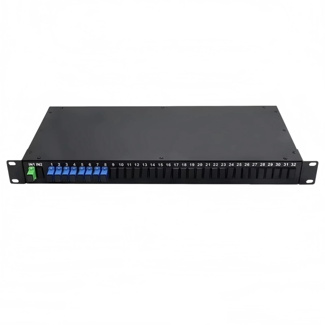 랙 마운트 1x32 PLC 광 스플리터