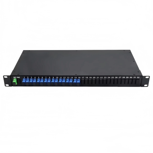 랙 마운트 2x32 PLC 광분배기