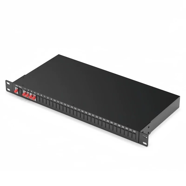 랙 마운트 2x32 PLC 광 스플리터