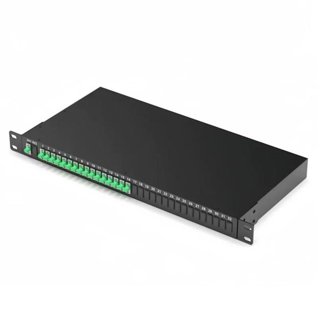 랙 마운트 2x32 PLC 광 스플리터