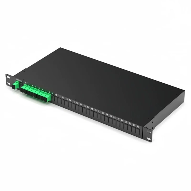 랙 마운트 1x32 PLC 광 스플리터
