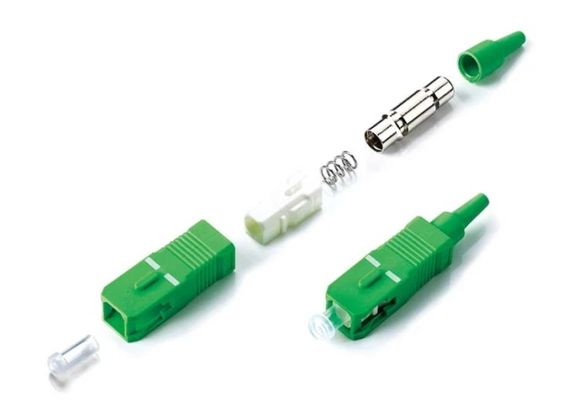 SC/APC 에폭시 광섬유 커넥터 0.9mm 부트