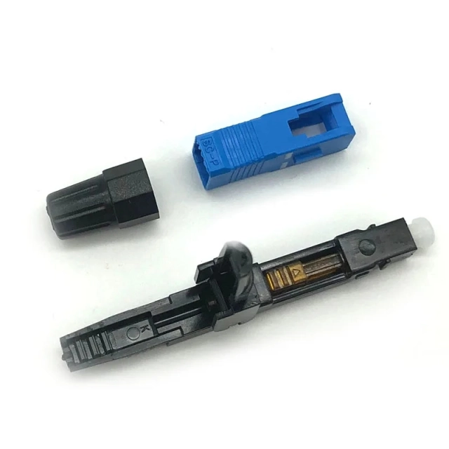 SC/UPC 현장 신속 커넥터 2x3mm 드롭 케이블