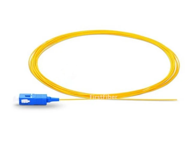 SC UPC 단일 모드 0.9mm 광섬유 피그테일 G657A